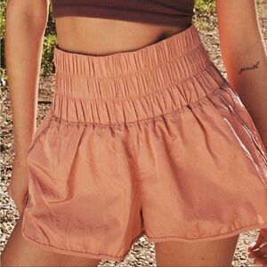Free People The Way Home Shorts Brushed Apricot Size Small